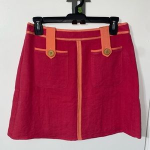 JB By Julie Brown Pink Dixie Watermelon Skirt size 4 NWT